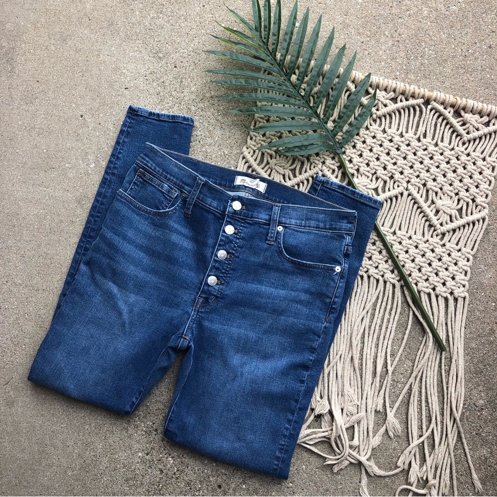 Madewell Mid-Rise Skinny Jeans Size 30
